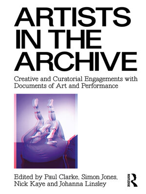 cover image of Artists in the Archive